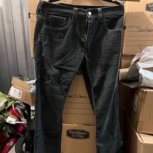 Levi’s 511 Black Corduroy Jeans Size 32 x 30